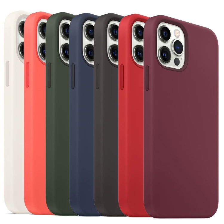 For iPhone 15 Plus Liquid Silicone Full Coverage MagSafe Phone Case(Red)