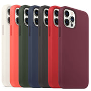 For iPhone 15 Plus Liquid Silicone Full Coverage MagSafe Phone Case(Red)