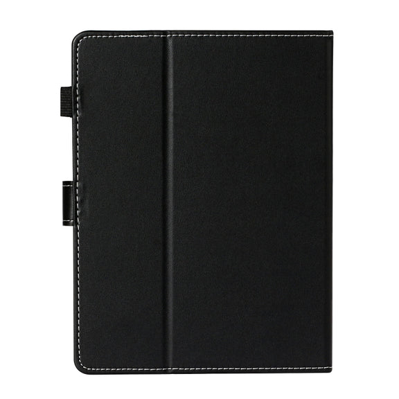 For 10 inch Universal Solid Color Horizontal Flip Leather Case with Card Slots & Holder & Pen Slot(Black)