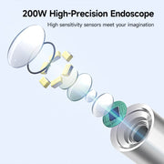 C02 Visible Ear Spoon with 4.5 inch Sreen