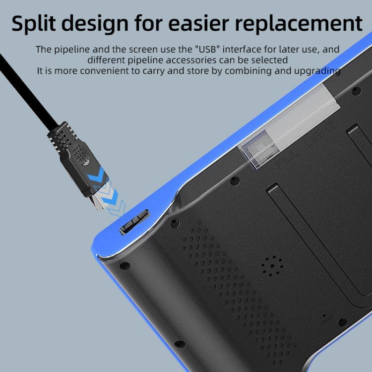 T23 5mm Dual Lenses 7 inch Screen Industrial Endoscope, Spec:5m Tube