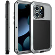 For iPhone 15 Pro Max Shockproof Life Waterproof Dust-proof Metal + Silicone Phone Case(Silver) - iPhone 15 Pro Max Cases by PMC TechLife | Online Shopping South Africa | PMC TechLife | Buy Now Pay Later Mobicred
