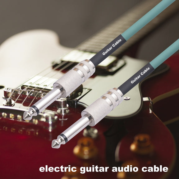 3045GR Mono 6.35mm Plug Male to Male Electric Guitar Audio Cable, Length:10m