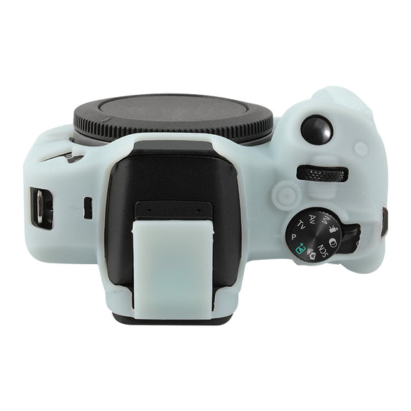 For Canon EOS R50 Soft Silicone Protective Case(Jello Green)
