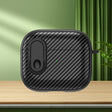 For AirPods 3 Carbon Fiber Texture Wireless Earphones Case with Security Lock(Black) - For AirPods 3 by PMC Jewellery | Online Shopping South Africa | PMC Jewellery | Buy Now Pay Later Mobicred