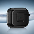 For AirPods 3 TPU + PC Wireless Earphones Case with Magnetic Switch(Black) - free shipping - PMC Jewellery - Order now!