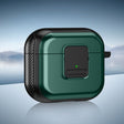 For AirPods 3 TPU + PC Wireless Earphones Case with Magnetic Switch(Green) - For AirPods 3 by PMC Jewellery | Online Shopping South Africa | PMC Jewellery | Buy Now Pay Later Mobicred