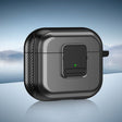 For AirPods 3 TPU + PC Wireless Earphones Case with Magnetic Switch(Grey) - For AirPods 3 by PMC Jewellery | Online Shopping South Africa | PMC Jewellery | Buy Now Pay Later Mobicred
