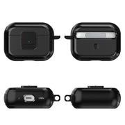 For AirPods 3 TPU + PC Wireless Earphones Case with Magnetic Switch(Red)