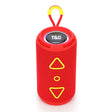 T&G TG-656 Portable Wireless 3D Stereo Subwoofer Bluetooth Speaker Support FM / LED Atmosphere Light(Red) - free shipping - PMC Jewellery - Order now!