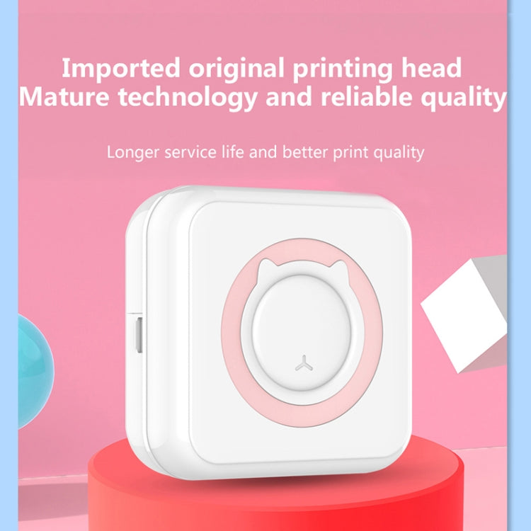 C15 Portable Multifunction Mini Printer Support OCR Text Scanning(Green)