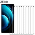 For vivo X100 Pro 25pcs 3D Curved Edge Full Screen Tempered Glass Film - X100 Pro Tempered Glass by PMC TechLife | Online Shopping South Africa | PMC TechLife | Buy Now Pay Later Mobicred