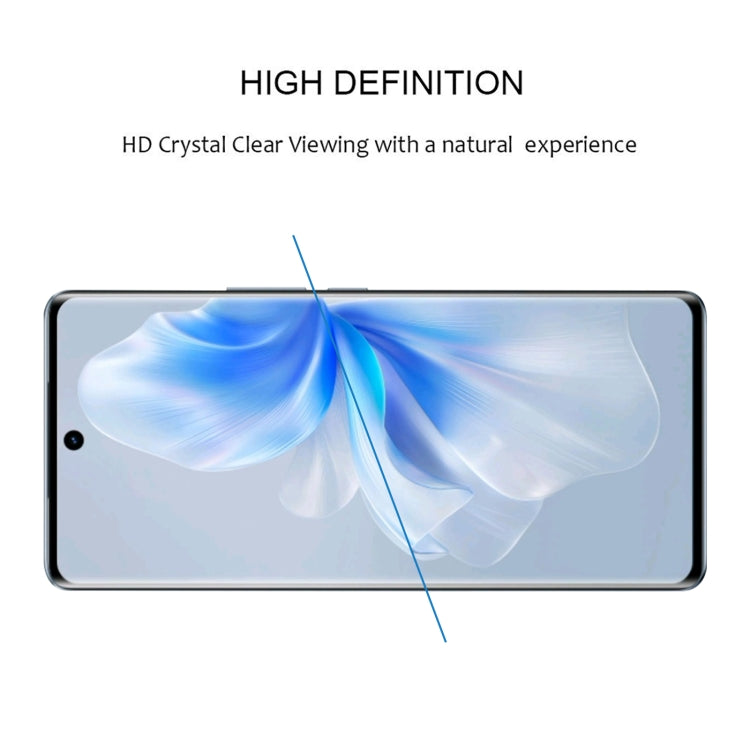 For vivo S18 25pcs 3D Curved Edge Full Screen Tempered Glass Film