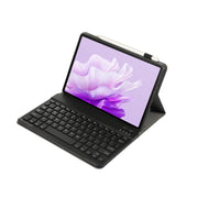 For Huawei MatePad 11.5 2023 AH17 Lambskin Texture Ultra-thin Detachable Bluetooth Keyboard Leather Case(Black)