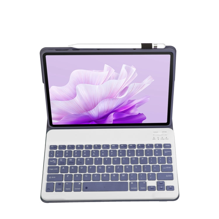 For Huawei MatePad 11.5 2023 AH17 Lambskin Texture Ultra-thin Detachable Bluetooth Keyboard Leather Case(Purple)