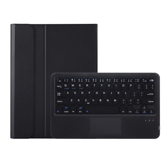 For Huawei MatePad 11.5 2023 AH17-A Lambskin Texture Ultra-thin Detachable Bluetooth Keyboard Leather Case with Touchpad(Black)