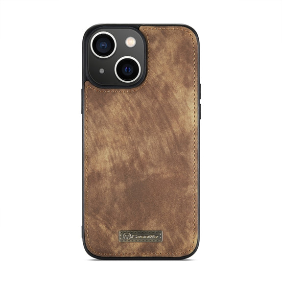 For iPhone 15 Plus CaseMe 008 Detachable Multifunctional Leather Phone Case(Brown)