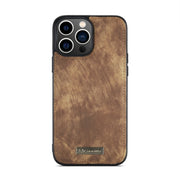 For iPhone 15 Pro CaseMe 008 Detachable Multifunctional Leather Phone Case(Brown)