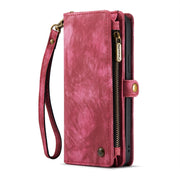 For iPhone 15 Pro CaseMe 008 Detachable Multifunctional Leather Phone Case(Red)