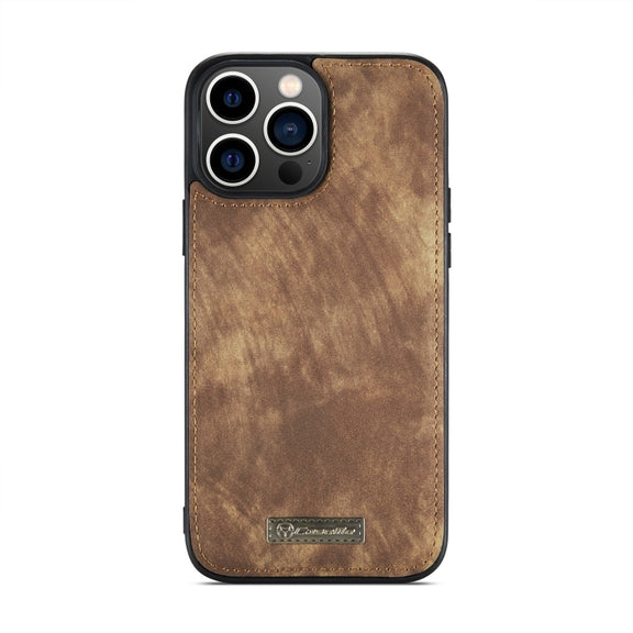 For iPhone 15 Pro Max CaseMe 008 Detachable Multifunctional Leather Phone Case(Brown)