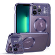 For iPhone 13 Pro Max Aromatherapy Holder Single-sided MagSafe Magnetic Phone Case(Purple) - iPhone 13 Pro Max Cases by PMc TechLife | Online Shopping South Africa | PMc TechLife | Buy Now Pay Later Mobicred