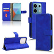For Xiaomi Redmi Note 13 Pro 5G Skin Feel Magnetic Flip Leather Phone Case(Blue) - Note 13 Pro Cases by PMC TechLife | Online Shopping South Africa | PMC TechLife