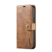 For iPhone 16 Pro Max DG.MING Crazy Horse Texture Detachable Magnetic Leather Phone Case(Brown)