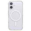 For iPhone 16 Fine Hole MagSafe Magnetic Clear Acrylic TPU Case(Transparent) - iPhone 16 Cases by PMC TechLife | Online Shopping South Africa | PMC TechLife | Buy Now Pay Later Mobicred