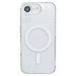 For iPhone 16e Fine Hole MagSafe Magnetic Clear Acrylic TPU Case(Transparent) - iPhone 16e Cases by PMC TechLife | Online Shopping South Africa | PMC TechLife | Buy Now Pay Later Mobicred