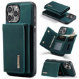 For iPhone 16 Pro Max DG.MING M1 Series 3-Fold Multi Card Wallet Leather Phone Case(Green) - free shipping - PMC TechLife - Order now!