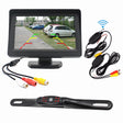PZ703 413C-W Car Waterproof External Wireless Reversing Image Night Vision Camera + 4.3 inch Rearview Monitor - Rear View Cameras by PMC TechLife | Online Shopping South Africa | PMC TechLife | Buy Now Pay Later Mobicred
