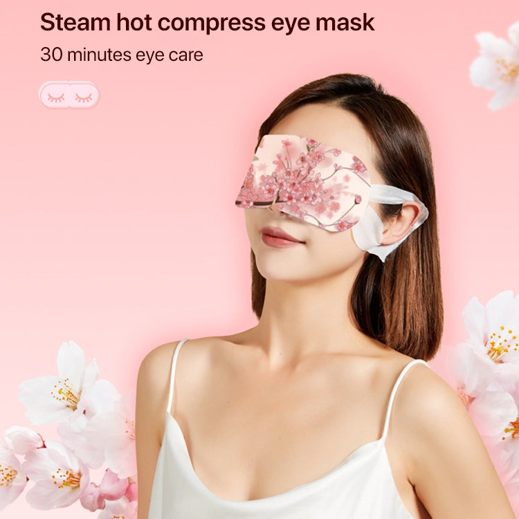 DisposableRelieve eye Fatigue Heated Steam Eye Mask 10 / Box(Cherry Blossoms)