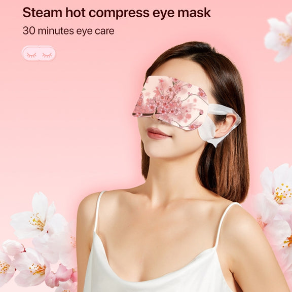 DisposableRelieve eye Fatigue Heated Steam Eye Mask 10 / Box(Cherry Blossoms)