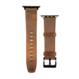 For Apple Watch Ultra 49mm Retro Texture Leather Watch Band(Brown) - Watch Bands by PMC TechLife | Online Shopping South Africa | PMC TechLife | Buy Now Pay Later Mobicred