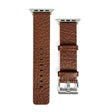 For Apple Watch Ultra 2 49mm Buffalo Leather Watch Band(Brown) - Watch Bands by PMC TechLife | Online Shopping South Africa | PMC TechLife | Buy Now Pay Later Mobicred