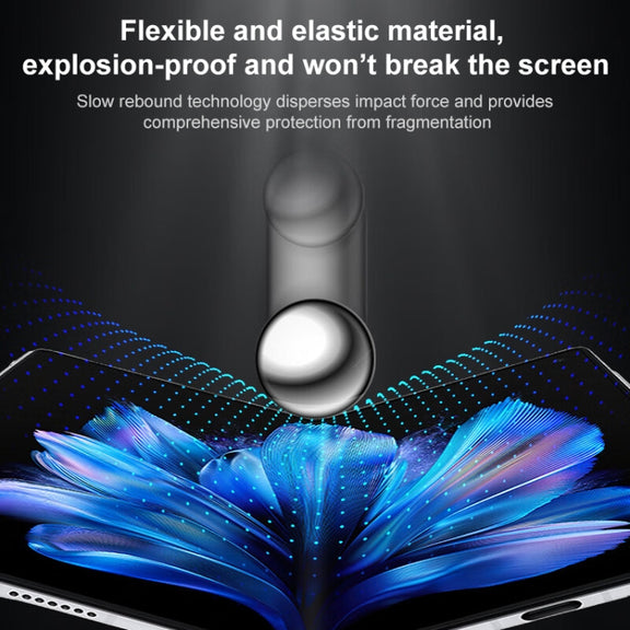 For vivo X Fold3 Pro 3 in 1 Full Screen Protector Explosion-proof Hydrogel Film