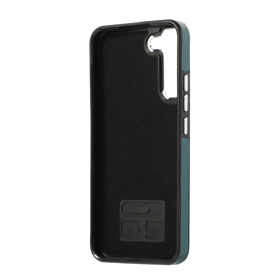 For Samsung Galaxy S23+ 5G Side Leather Magsafe Phone Case(Green)