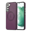 For Samsung Galaxy S23+ 5G Side Leather Magsafe Phone Case(Dark Purple) - Galaxy S23+ 5G Cases by PMC TechLife | Online Shopping South Africa | PMC TechLife