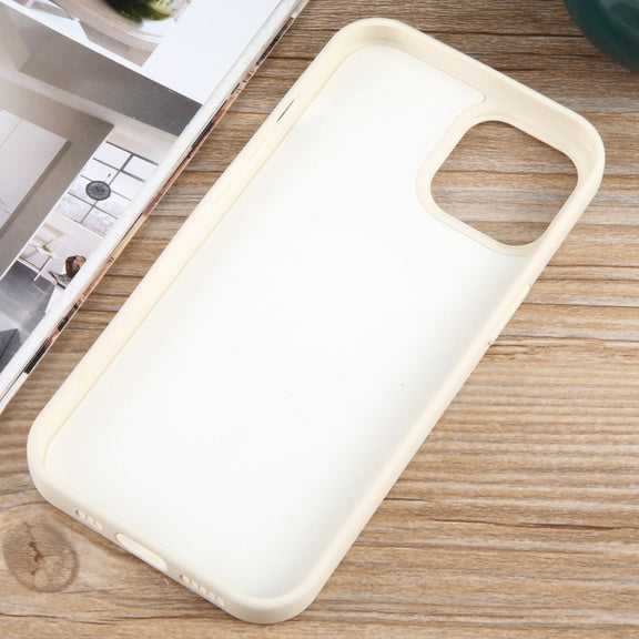 For iPhone 15 MagSafe Liquid Silicone Phone Case(White)