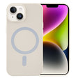 For iPhone 14 Plus MagSafe Liquid Silicone Phone Case(White) - iPhone 14 Plus Cases by PMC TechLife | Online Shopping South Africa | PMC TechLife