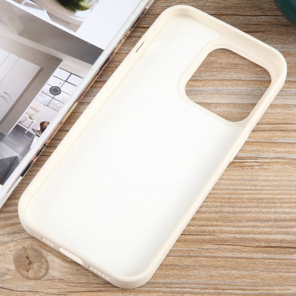 For iPhone 11 Pro Max MagSafe Liquid Silicone Phone Case(White)