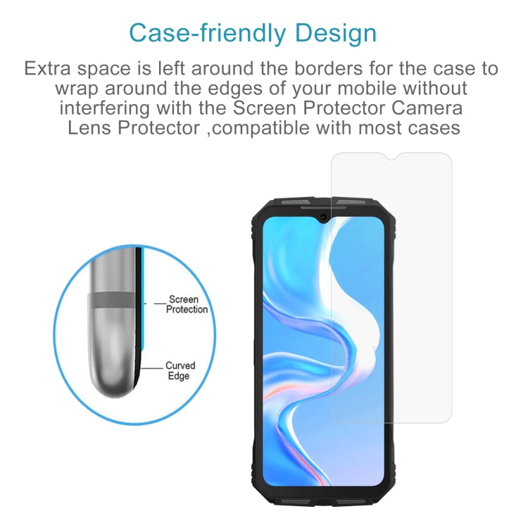 For DOOGEE V31GT 10pcs 0.26mm 9H 2.5D Tempered Glass Film