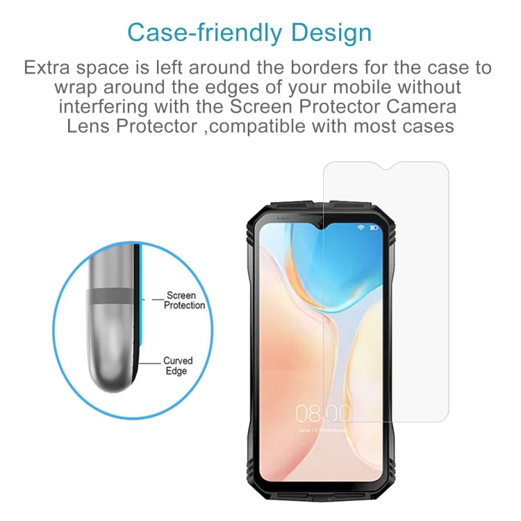 For DOOGEE V30 Pro 10pcs 0.26mm 9H 2.5D Tempered Glass Film