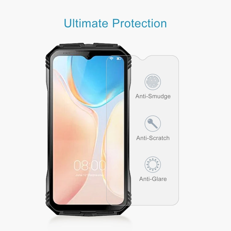For DOOGEE V30 Pro 10pcs 0.26mm 9H 2.5D Tempered Glass Film