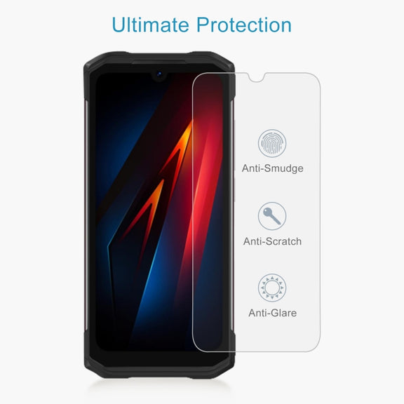 For DOOGEE S Punk 10pcs 0.26mm 9H 2.5D Tempered Glass Film