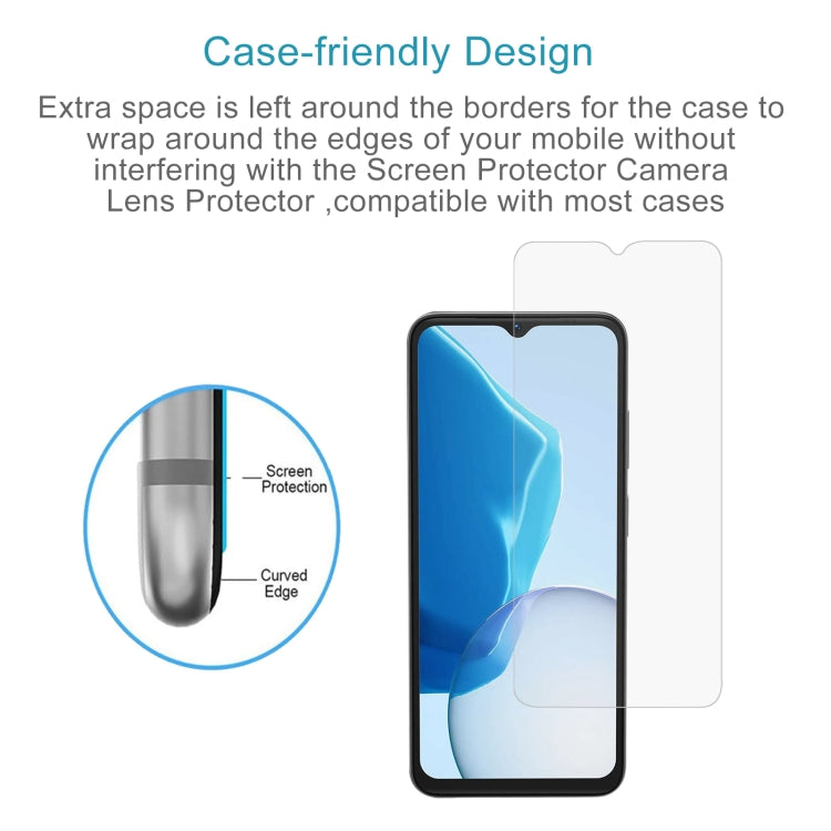 For DOOGEE N55 Plus 10pcs 0.26mm 9H 2.5D Tempered Glass Film