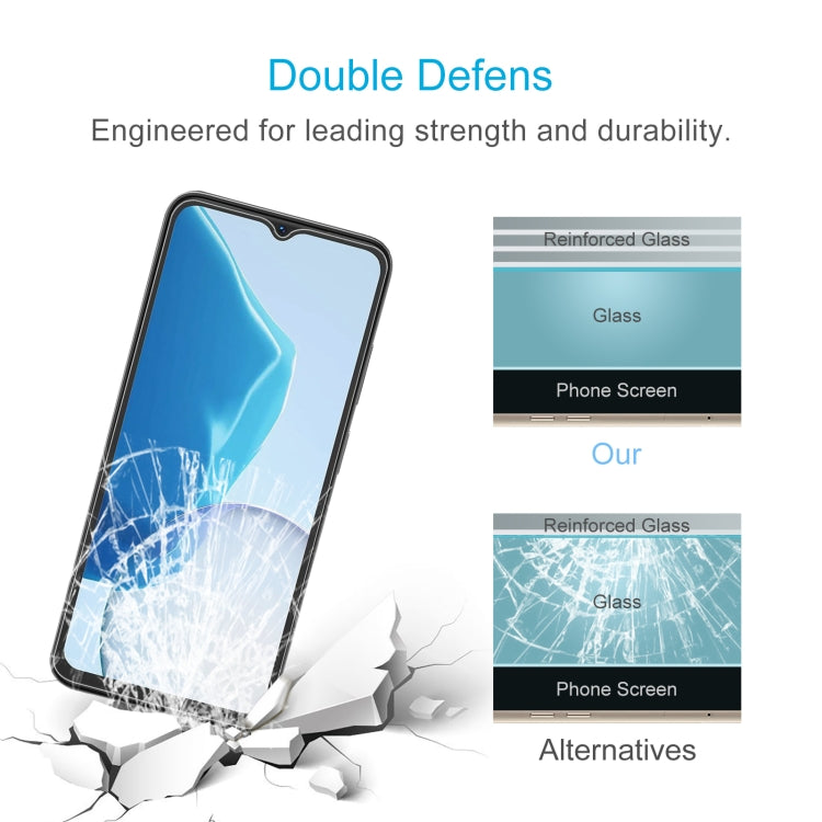 For DOOGEE N55 Plus 10pcs 0.26mm 9H 2.5D Tempered Glass Film