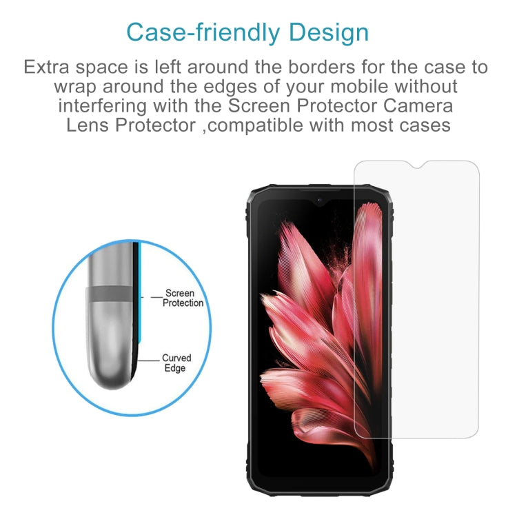 For DOOGEE Blade10 10pcs 0.26mm 9H 2.5D Tempered Glass Film
