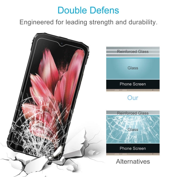For DOOGEE Blade10 10pcs 0.26mm 9H 2.5D Tempered Glass Film