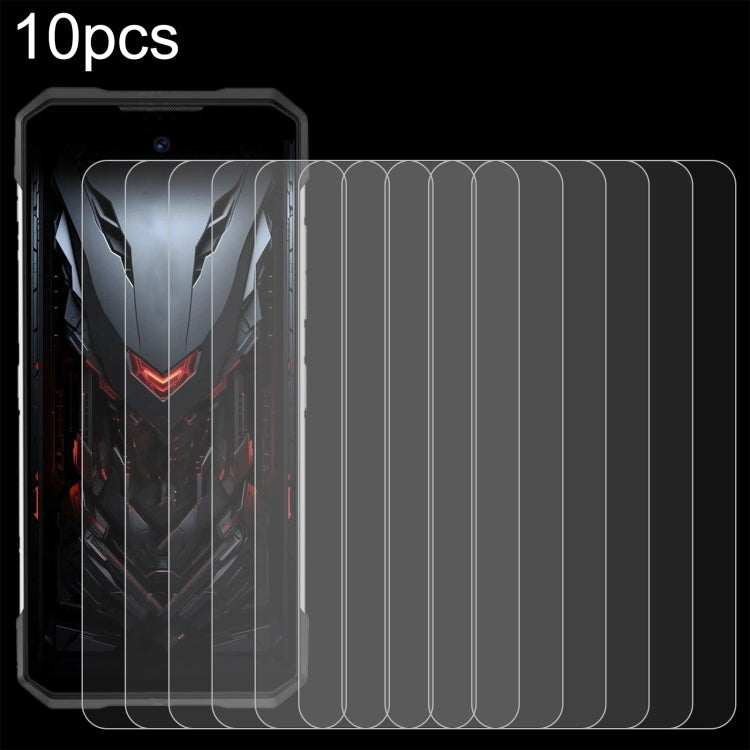 For DOOGEE S200 / S200X 10pcs 0.26mm 9H 2.5D Tempered Glass Film